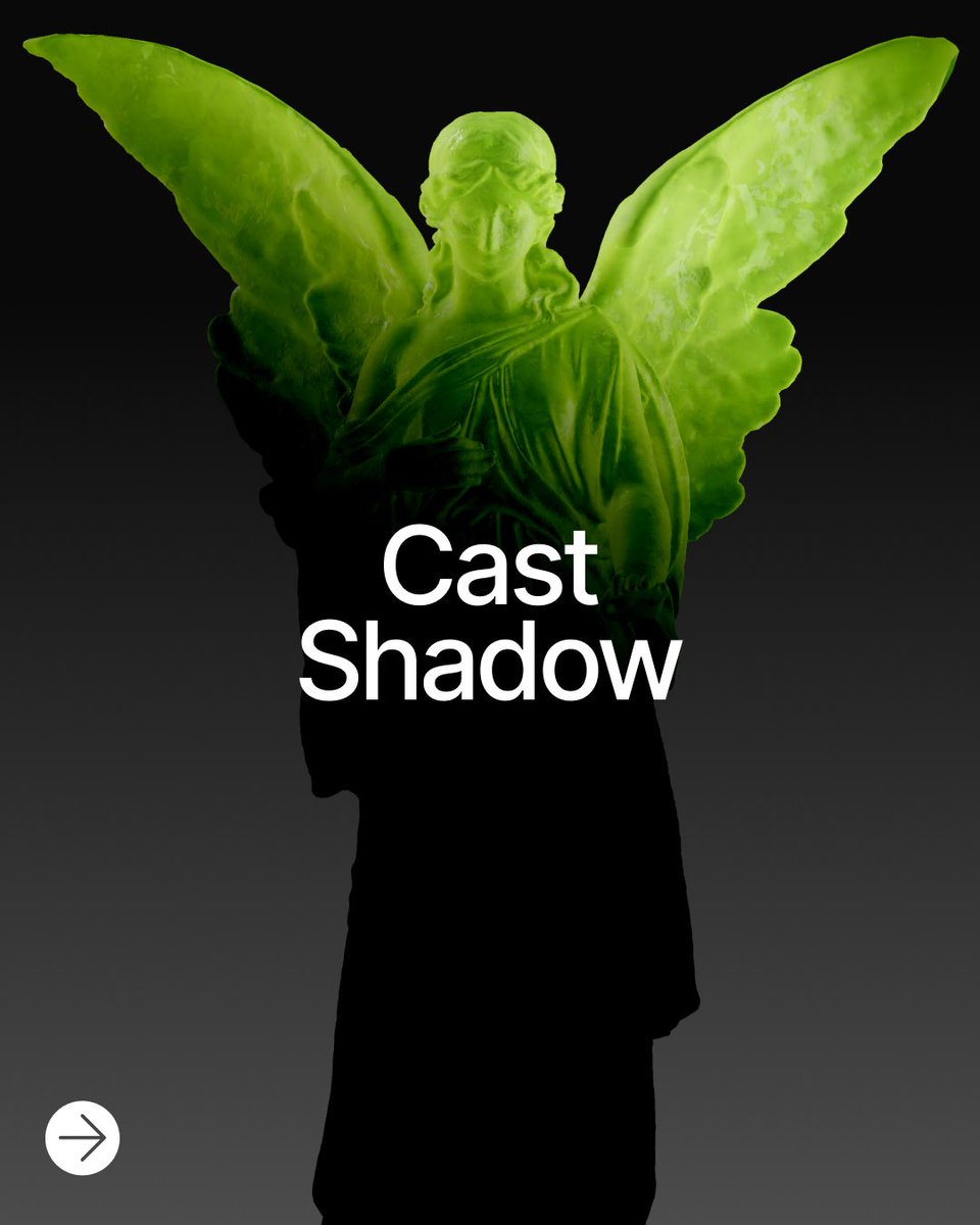 endlesstools's tweet image. ✨🗽You can now add a beautiful cast shadow to any Object, Shape, or Type. #postprocessing #shadow #3d #3ddesign #endlesstools