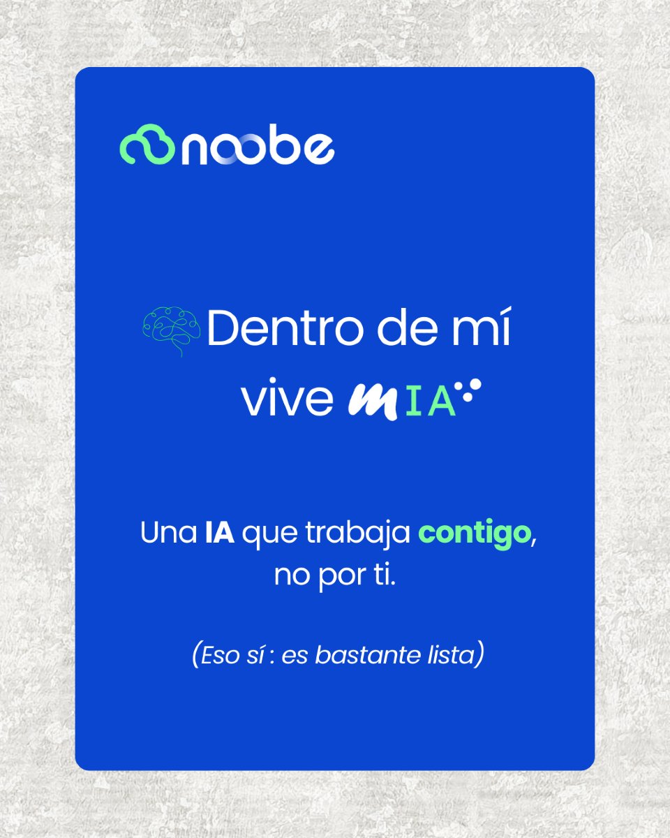 Hola, soy Noobe.
✅ Diseño itinerarios
✅ Evalúo con evidencias
✅ Conecto con el perfil de salida
✅ Y personalizo sin drama ni mil pestañas abiertas
📦 Si usas Excel para programar y boli rojo para evaluar…
Es hora de cambiar de siglo (y de herramienta).
