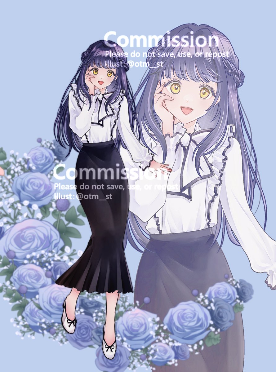 ご依頼でした🌟
ありがとうございました！
#有償依頼 #イラスト依頼 #commissionsopen #VGenOpen