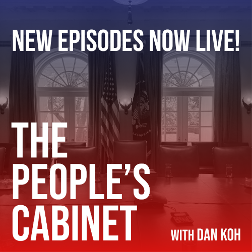 The People's Cabinet (@peoplecabinet) on Twitter photo 🚨 Two new episodes of The People’s Cabinet are now LIVE (🎧 now, 🎥 at 9 ET):
🎙️ @justinmbibb on real fixes for crime, homelessness & housing
🎙️ @martyjwalsh on winning back working-class voters — and what sobriety taught him
Listen now — full videos drop at 9 ET. 🚨 Two new episodes of The People’s Cabinet are now LIVE (🎧 now, 🎥 at 9 ET):
🎙️ @justinmbibb on real fixes for crime, homelessness & housing
🎙️ @martyjwalsh on winning back working-class voters — and what sobriety taught him
Listen now — full videos drop at 9 ET.