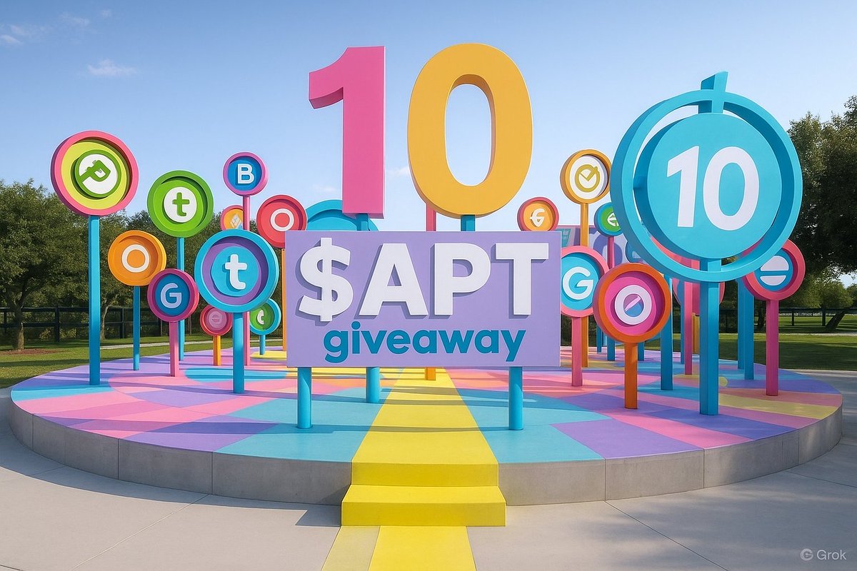 🥳 10 $APT Giveaway 🥳  24 hours       

✅Repost and Like this post
✅Follow Me <a href="/CryptoLios/">Steinat 🌊</a>
✅Comment What you love about on <a href="/Aptos/">Aptos</a> 

 $APT 4.78$  

Note: The giveaway will only proceed if at least 30 people participate! Let’s make it happen! 
Good luck  🚀🔥
#Aptos #Giveaway