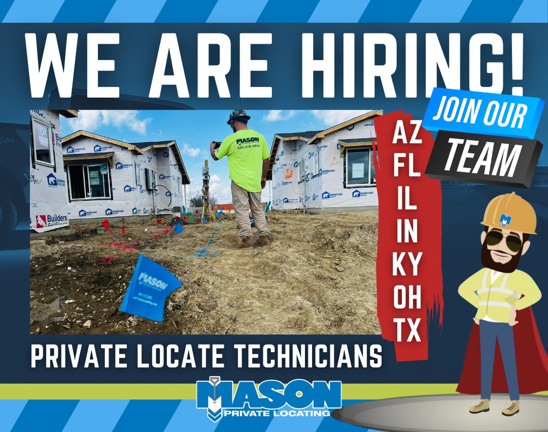 PrivateLocating's tweet image. 🚨 GROW WITH US! 🚨 Ready to take your career to the next level? #TeamMPL is growing and looking for Private Locating Technicians in multiple states! Join a team that values precision, safety, and professional growth.

Apply now! 👉 teammpl.bamboohr.com/careers