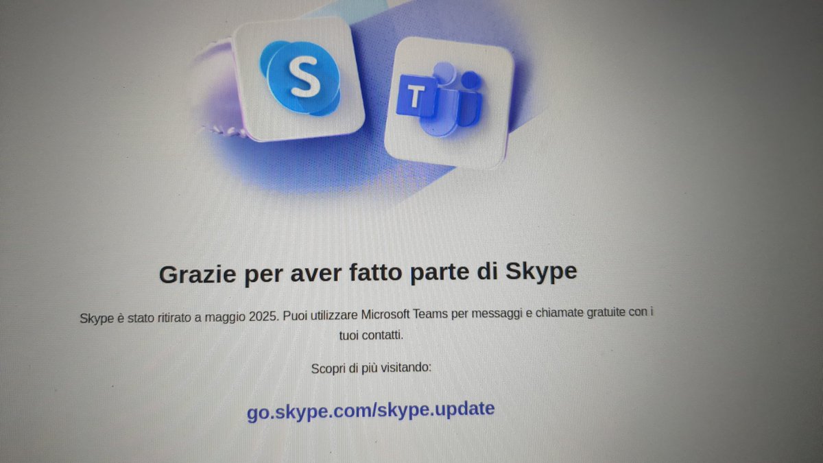 Bye bye, salutaci MSN #Skype