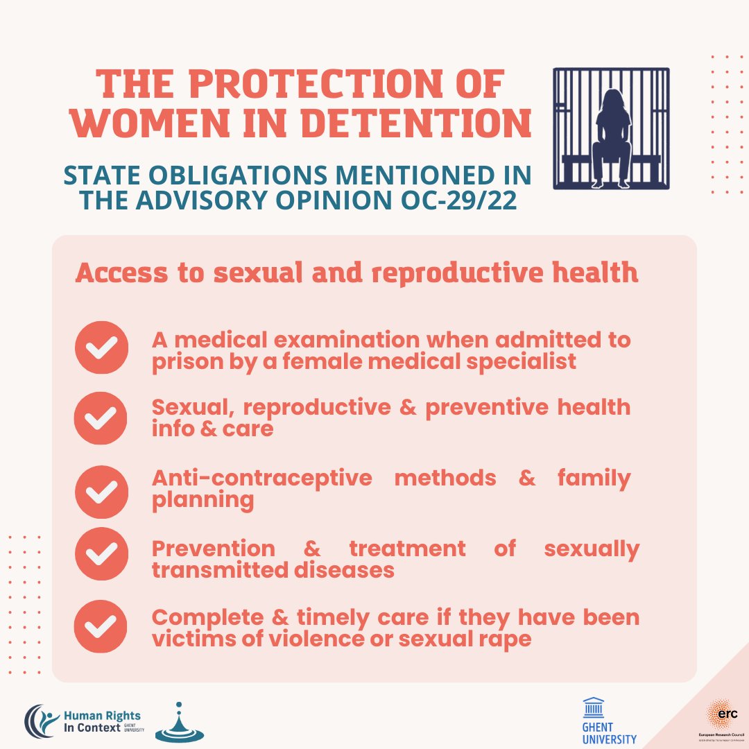 🔎 What does the Inter-American Court's Advisory Opinion OC-29/22 mean for women deprived of liberty and their right to access sexual and reproductive health?

Read our post below to find out more! 👇

🧐Click the following link to read the full document: corteidh.or.cr/docs/opiniones…