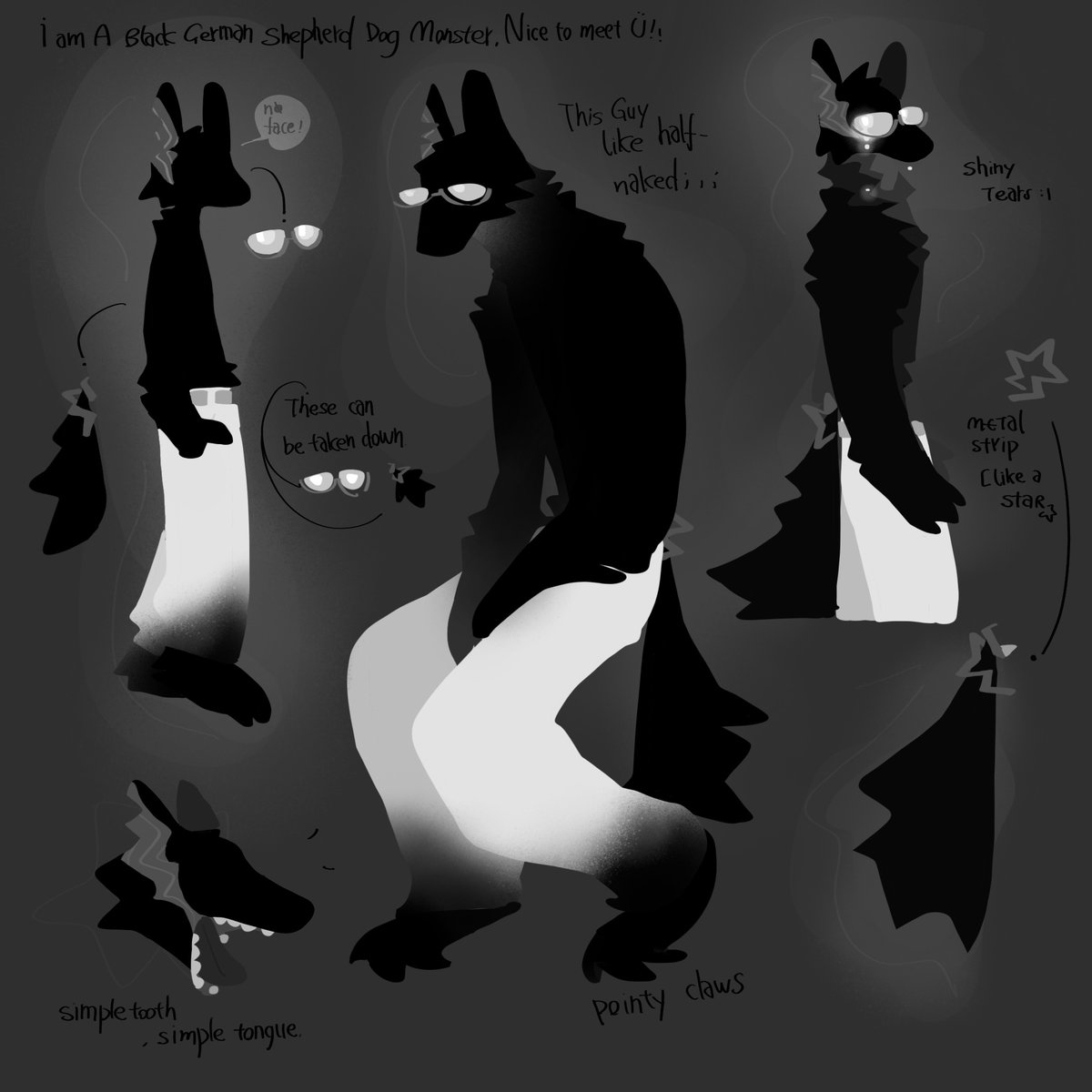 Adjusted my fursona！【although only a little adjustment was made
