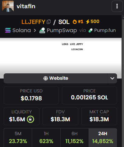 2025币圈新叙事玩法 《赛博烧香》
 $LLJEFFY 

83mCRQJzvKMeQd9wJbZDUCTPgRbZMDoPdMSx5Sf1pump