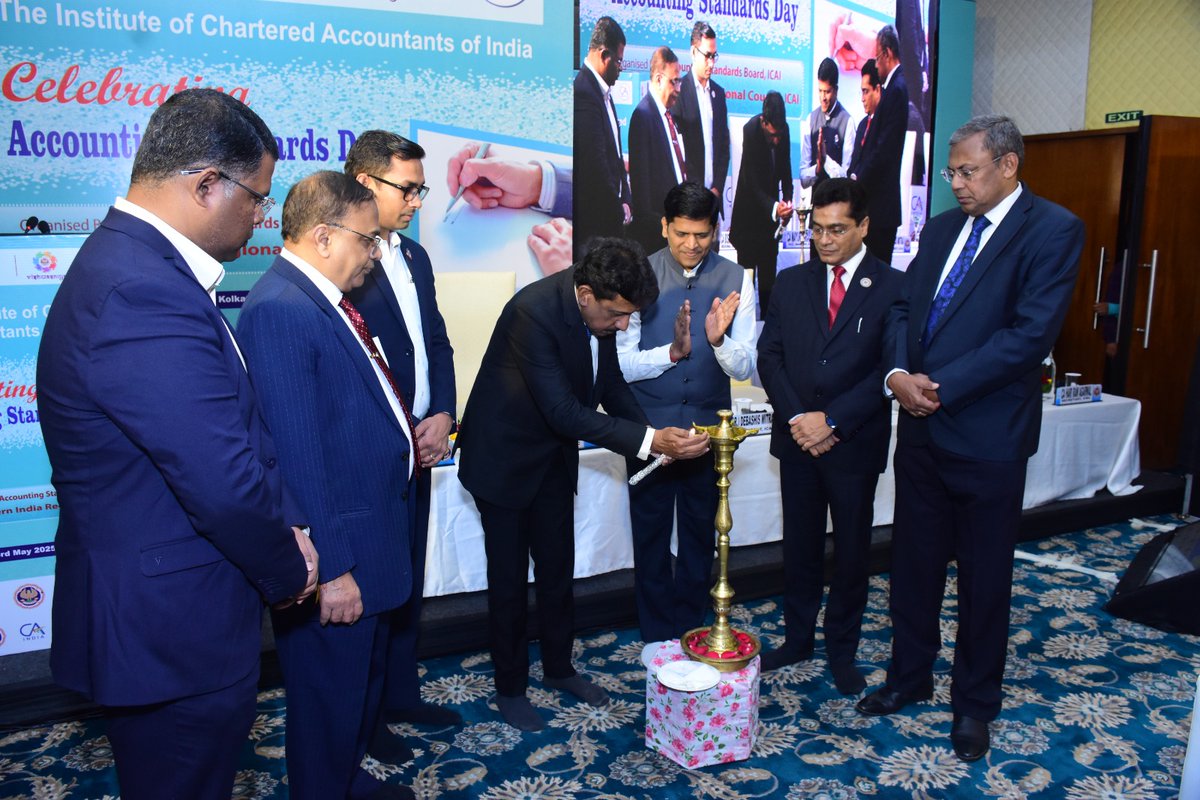 It was a pleasure to address Chartered Accountants on the occasion of Accounting Standards Day Celebrations. ICAI has played a stellar role in developing Accounting Standards.