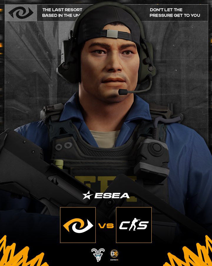 We’re straight back into more ESEA action tonight  

🏆 ESEA MAIN
🆚 Amo 
🎙️ <a href="/arazez/">arazez</a>
⏰ 7PM BST
🔗 twitch.tv/tlrlive

Stream starts in about an hour, make sure you don’t miss it 👀