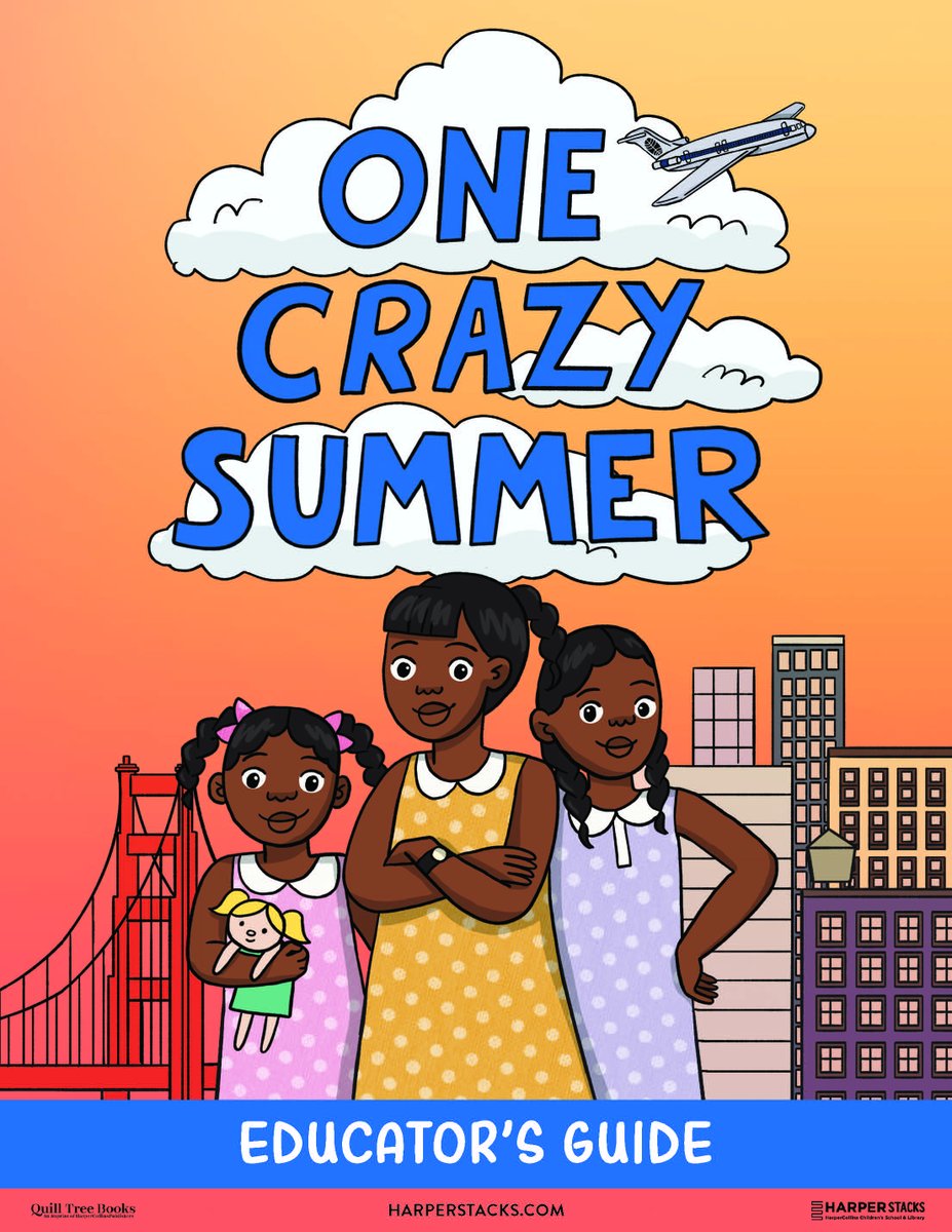 HarperStacks π (@harperstacks) on Twitter photo Happy Tuesday, readers!
Here are two exciting books, out today, with free educator's guides π
AT LAST SHE STOOD by Erin Entrada Kelly: bit.ly/4iL9drh
ONE CRAZY SUMMER: THE GRAPHIC NOVEL by <a href="/OneCrazyRita/">Rita Williams-Garcia</a>, illustrated by Sharee Miller: bit.ly/4jJzFmC Happy Tuesday, readers!
Here are two exciting books, out today, with free educator's guides π
AT LAST SHE STOOD by Erin Entrada Kelly: bit.ly/4iL9drh
ONE CRAZY SUMMER: THE GRAPHIC NOVEL by <a href="/OneCrazyRita/">Rita Williams-Garcia</a>, illustrated by Sharee Miller: bit.ly/4jJzFmC