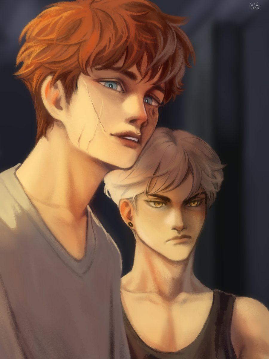 sicler_art's tweet image. I love them 🤧🐾🦊

#neil #andrew #aftg #allforthegame