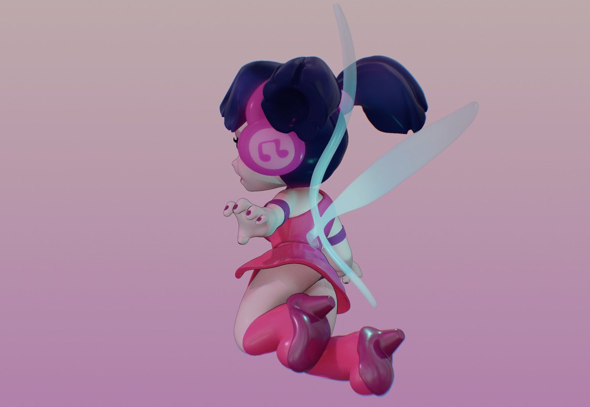 Selelune_art's tweet photo. Musa from the Winx club in 3D made with Nomad Sculpt
#musa #musawinx #musawinxclub #winx #winxclub #3dmodeling #3dmodel #fairy #digitalart https://t.co/Knpw3FkSPc