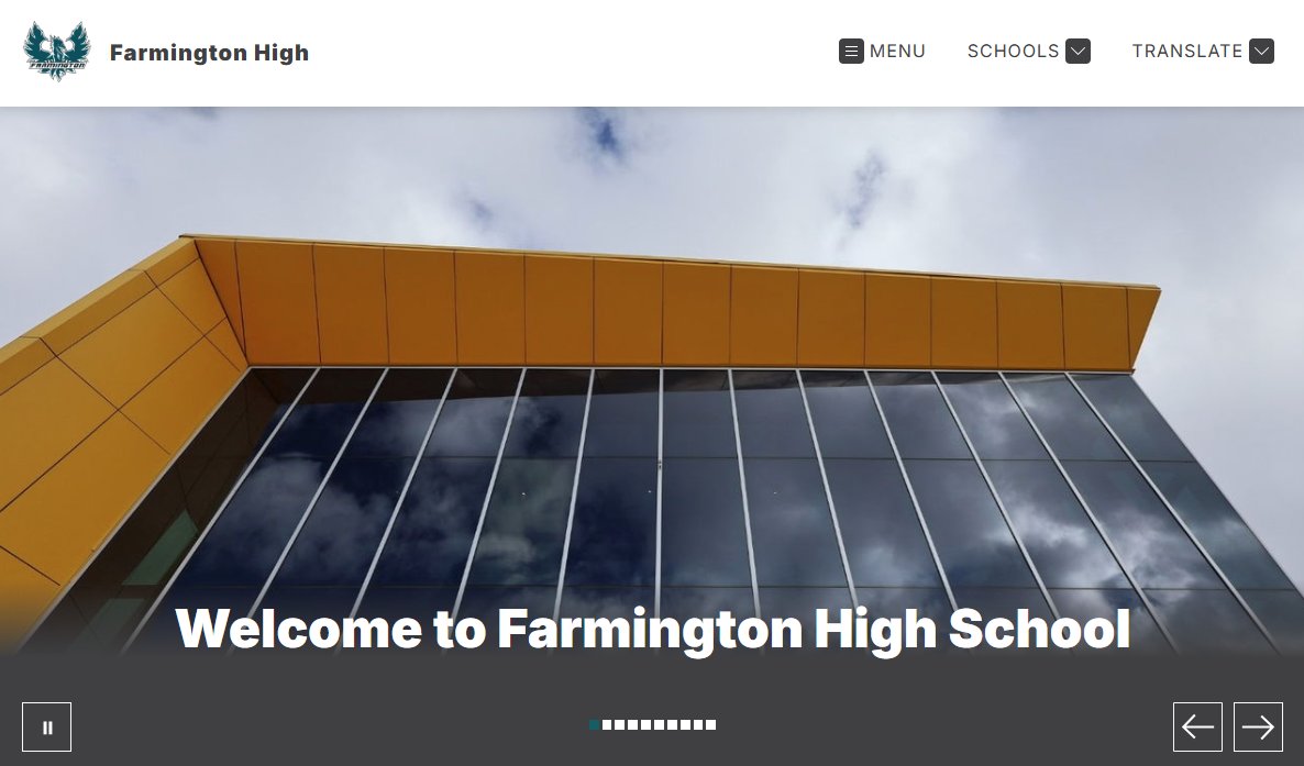 Douglas T. (@jeepcruzer) on Twitter photo What an honor! Farmington High used one of my photos on their main page. FHS is our neighbor at the
<a href="/DavisSchools/">DavisSchools</a> bus compound, and I enjoy sharing the photos I frequently capture there. I'm pleased they found one of them worthy of representing their school on the internet. What an honor! Farmington High used one of my photos on their main page. FHS is our neighbor at the
<a href="/DavisSchools/">DavisSchools</a> bus compound, and I enjoy sharing the photos I frequently capture there. I'm pleased they found one of them worthy of representing their school on the internet.