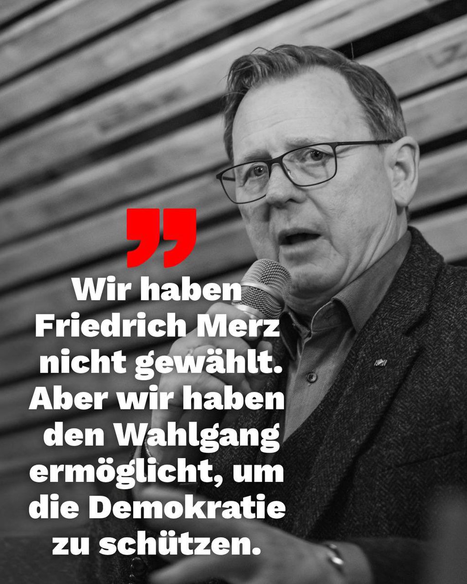 Wir haben Friedrich Merz nicht gewählt.
Aber wir haben den Wahlgang ermöglicht, um die Demokratie zu schützen.