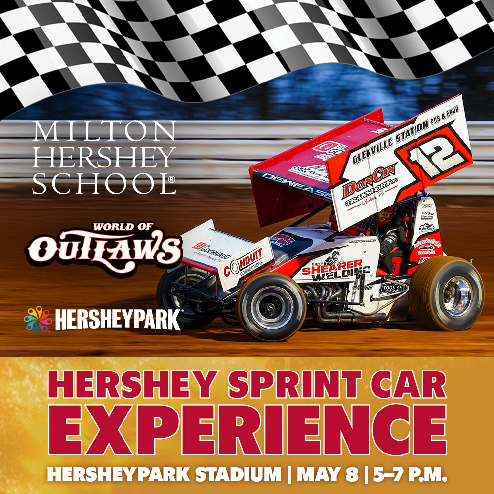 Lance Dewease (@ldmotorsports) on Twitter photo Only 2 more days! Joins us, Thursday, May 8, from 5-7 p.m. at Hersheypark Stadium for the 2025 Hershey Sprint Car Experience! Meet & greet with <a href="/WorldofOutlaws/">World of Outlaws</a> & PA Posse drivers! #hersheysprintcars #hersheypa Only 2 more days! Joins us, Thursday, May 8, from 5-7 p.m. at Hersheypark Stadium for the 2025 Hershey Sprint Car Experience! Meet & greet with <a href="/WorldofOutlaws/">World of Outlaws</a> & PA Posse drivers! #hersheysprintcars #hersheypa