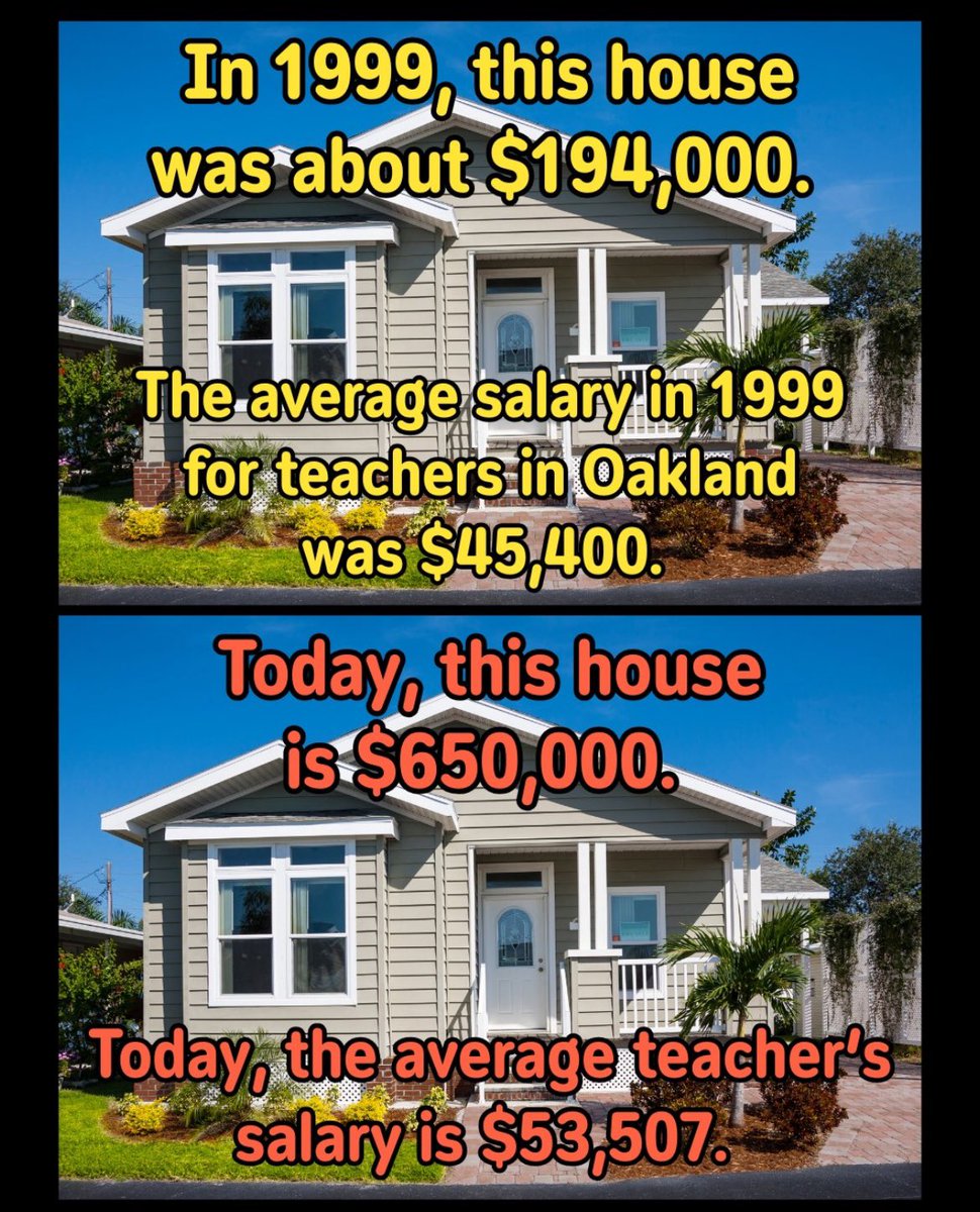 FightForAUnion's tweet photo. Housing: 225% increase. 
Wage: 18% increase.

This is not sustainable!!!

ORGANIZE, ORGANIZE, ORGANIZE

The millionaires in power and their billionaire donors won’t fix these problems for us. https://t.co/1C8BmU1Js8