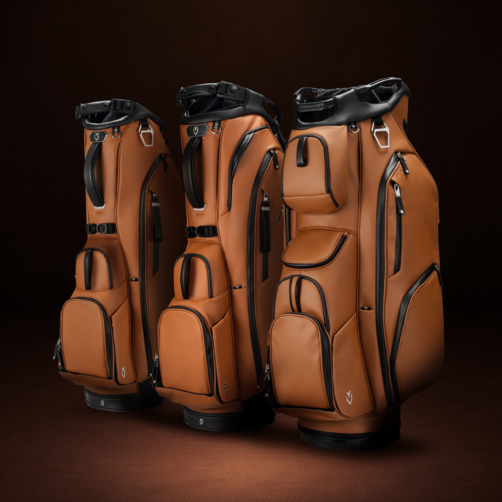 🤎 NEW IN 🤎 Vessel ‘Heritage Brown’ Golf Bag Collection. Available now with Next Day Delivery, Loyalty Point and 0% Finance Options. Link in our bio 🔥⛳️