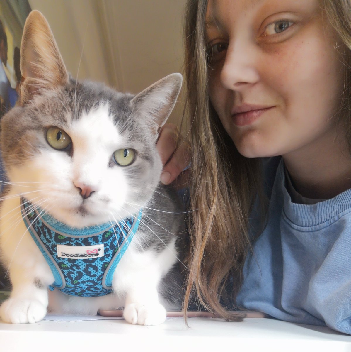Lauren, an East Kent Mind Wellbeing Ambassador, joined Ice Cream her cat to #WearItBlue this week to encourage positive conversations around wellbeing and mental health.

The #WearItBlue initiative runs from 12-18 May during Mental Health Awareness Week. eastkentmind.org.uk/wearitblue/