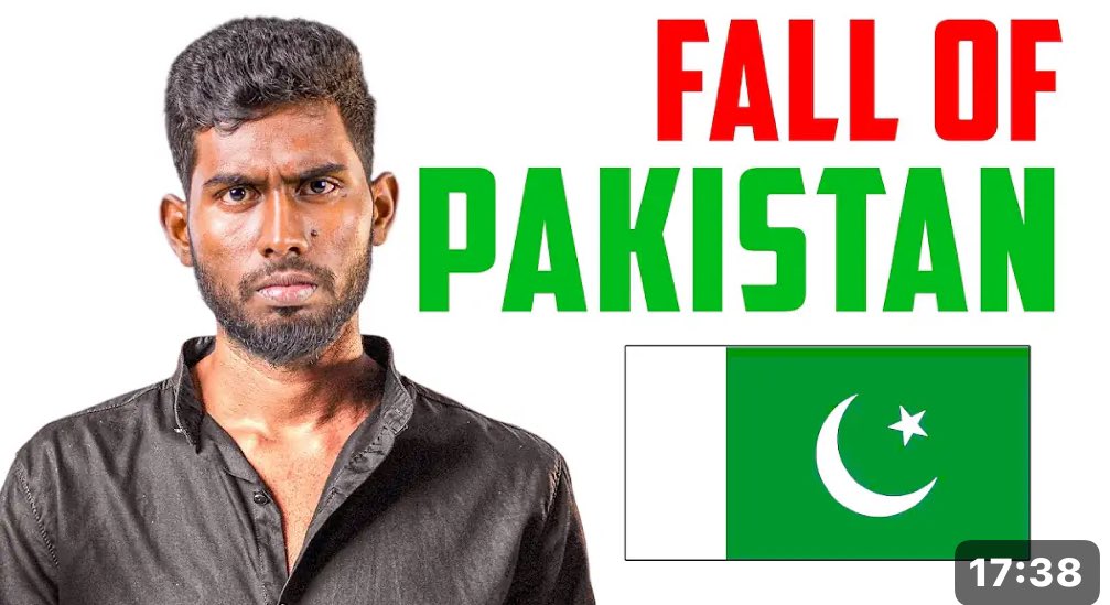 varshuvenkat04's tweet image. A YouTuber has posted a video titled “Fall of Pakistan” which includes the phrase “I Support Pakistan” and falsely shows Kashmir as part of China &amp;amp; Pakistan. This is a serious violation of India’s sovereignty. Such propaganda threatens national integrity. @NIA_India must step in.