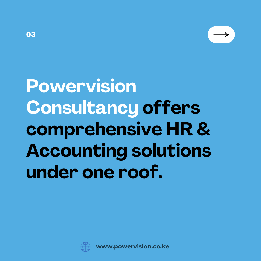 PowervisionC's tweet photo. Running a business in Nairobi can be tough. That is where Powervision Consultancy comes in. We handle your HR and accounting complexities so that you can focus on growth. Call us today for consultation 📞 0748 157 506

🌐 https://t.co/0pI0ug7h1e 

#HRServices #Accountingservice https://t.co/kfrYzA231x