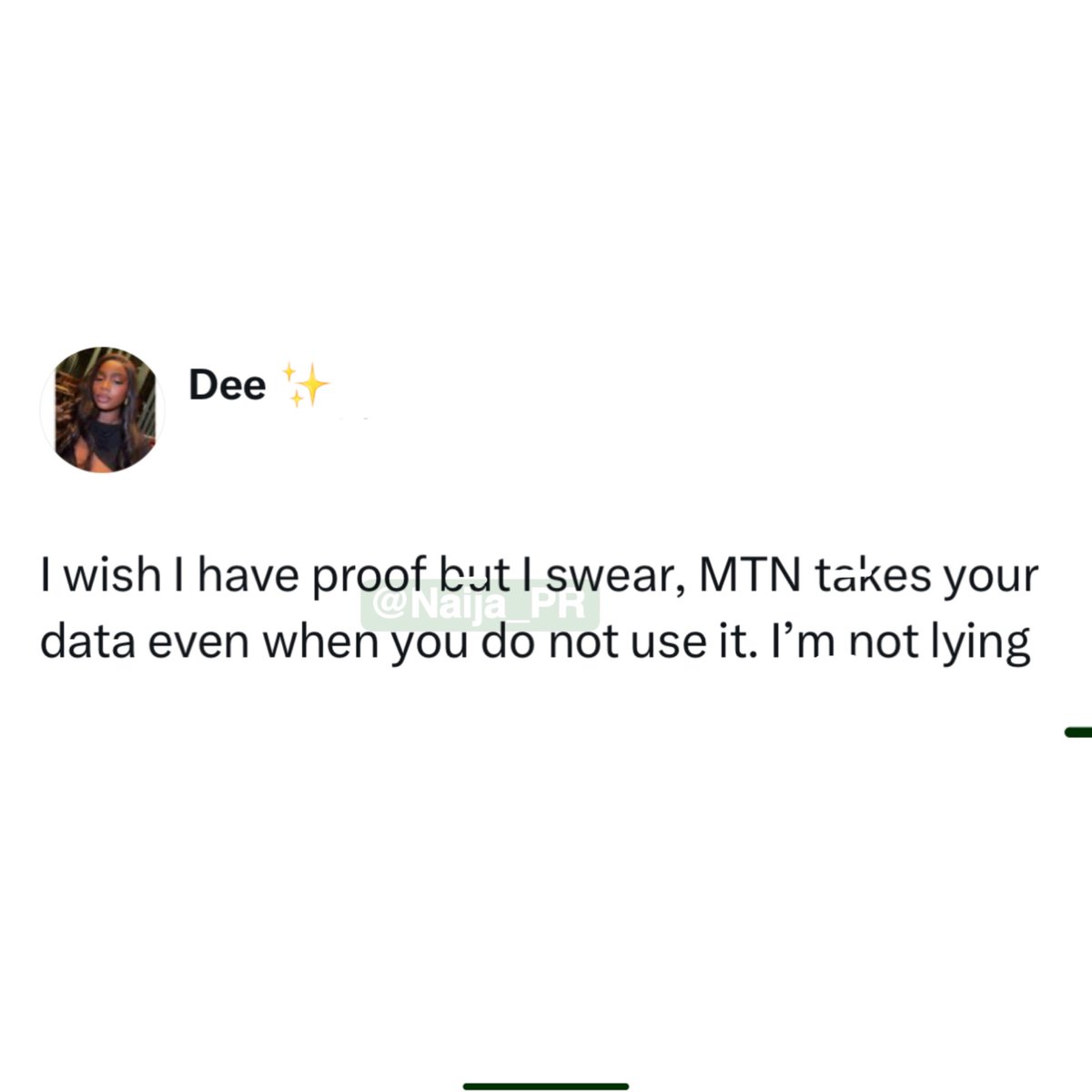 Naija tweet media