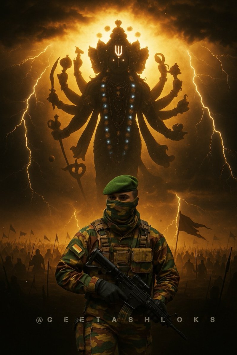 kjyani2001's tweet image. यदा ही धर्मस्य ग्लानिर्भवति भारत I अभ्युत्थानमधर्मस्य तदात्मानम सृज्याहम।।&apos;  #mockdrills  #IndoBangladeshBorder #PMModiOnABP