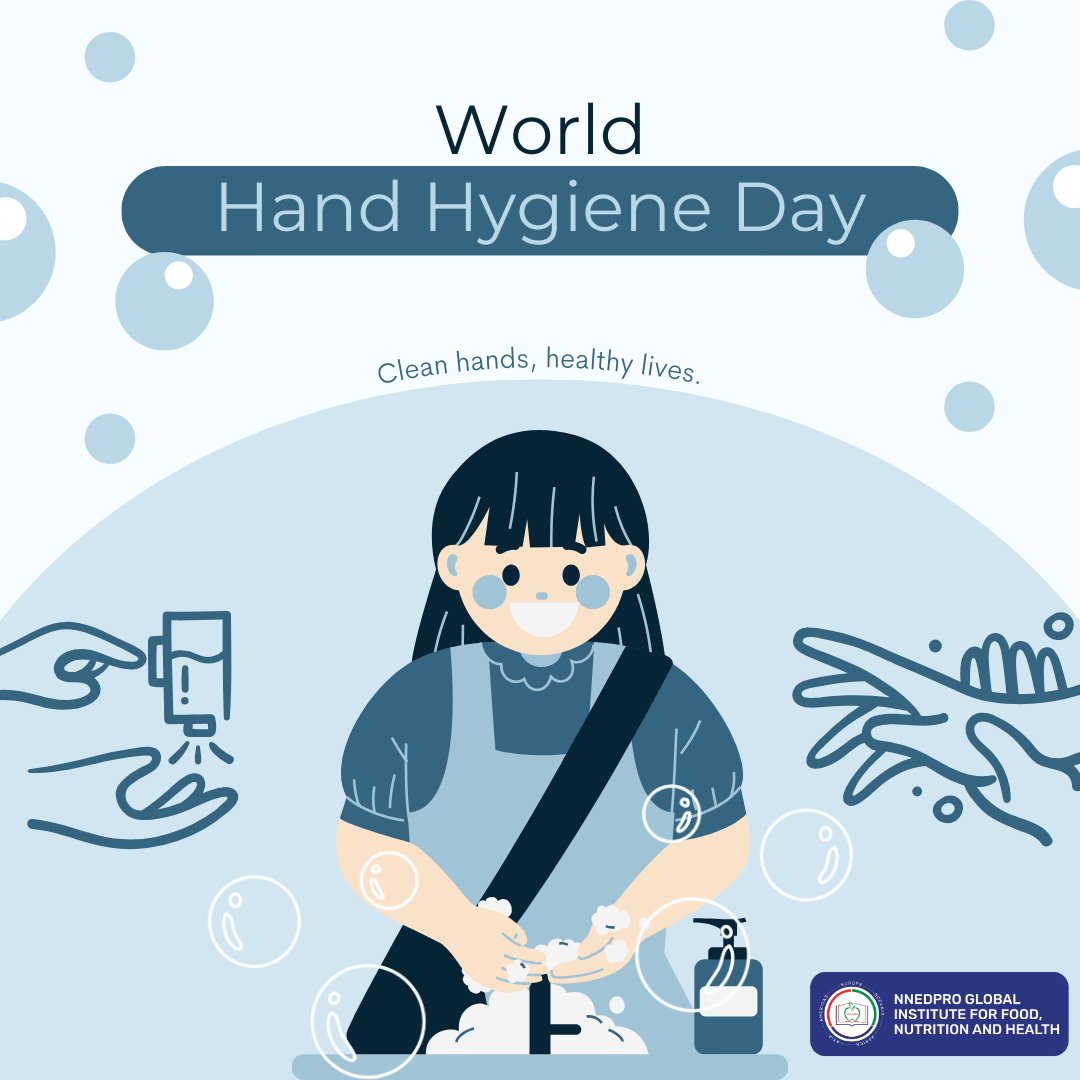 Clean hands save lives. This #WorldHandHygieneDay, we’re reminding everyone of the power of simple handwashing in preventing infections and promoting public health. 

#CleanHandsForAll