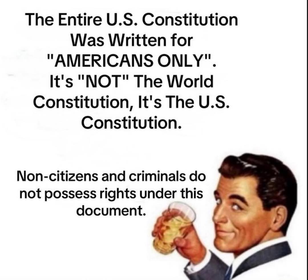 #TheConstitution for Americans by Americans.