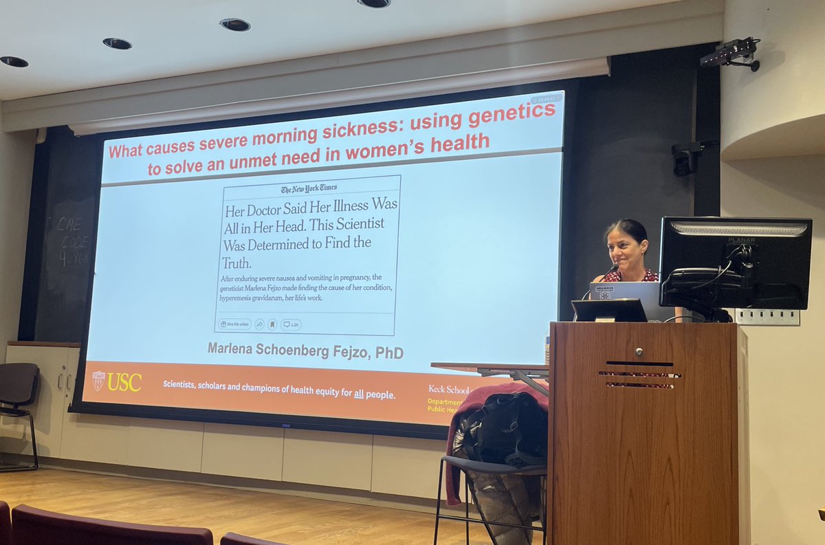 Lauren A. Biwer, PhD (@drlaurenbiwer) on Twitter photo A truly fascinating presentation by <a href="/DrFejzo/">Marlena Fejzo</a> this morning highlighting her resilience in studying a pregnancy specific disease! A truly fascinating presentation by <a href="/DrFejzo/">Marlena Fejzo</a> this morning highlighting her resilience in studying a pregnancy specific disease!