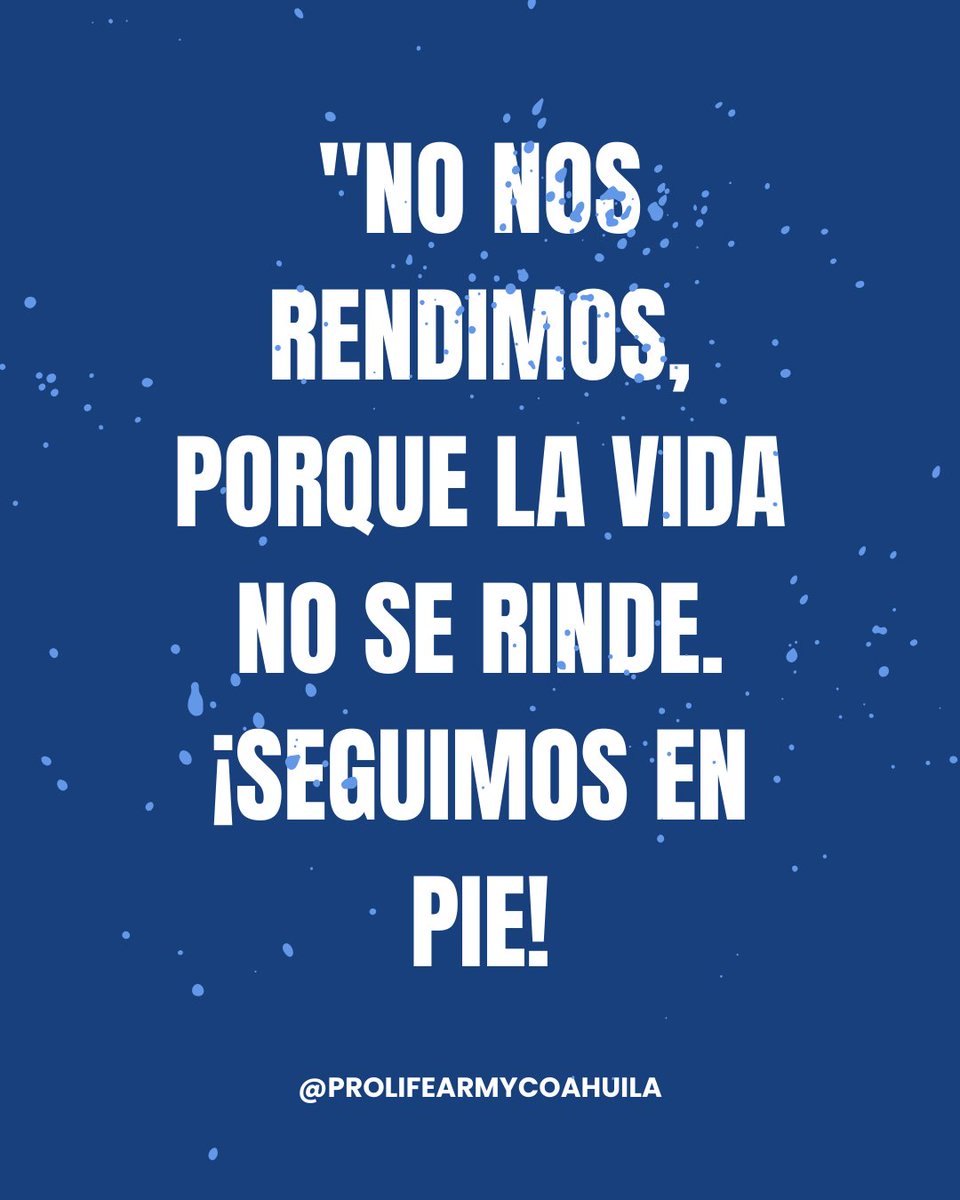 Nos unimos con valentía a la Marcha Nacional por la Vida. Porque cada vida vale, ¡seguimos alzando la voz!
🩵⚔️
#PorLaVida #ProVida #NoNosCallamos