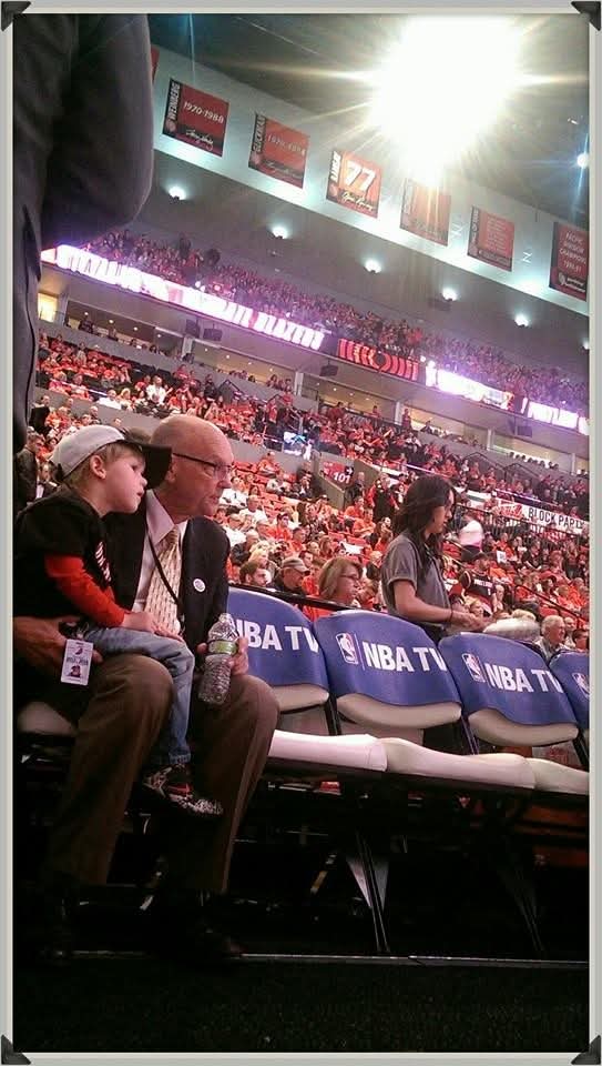 RIP Dr Reis, we miss you. The kindest most empathetic, humble man I have ever met.  #portlandtrailblazerd #blazers #rebound #vancouverclinic