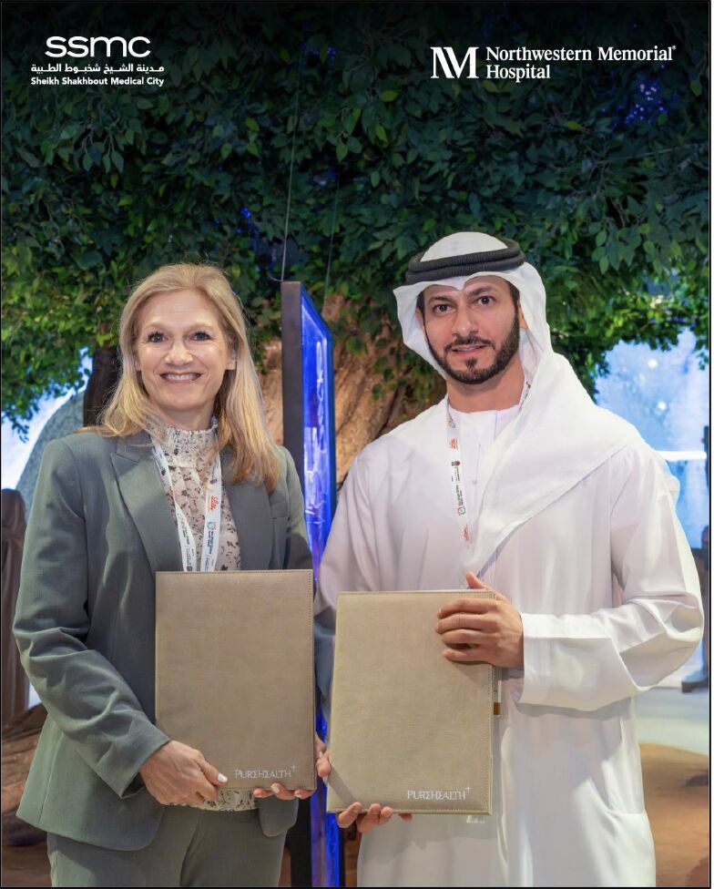 Northwestern Medicine International Health (@nmintlhealth) on Twitter photo We’re proud to announce the signing of a Memorandum of Understanding (MOU) between @NMIntlHealth and
<a href="/SSMCAbuDhabi/">Sheikh Shakhbout Medical City</a> , a member of the <a href="/PureHealthae/">PureHealth</a>.
Thank you to our partners at SSMC and Pure Health for your collaboration and vision! We’re proud to announce the signing of a Memorandum of Understanding (MOU) between @NMIntlHealth and
<a href="/SSMCAbuDhabi/">Sheikh Shakhbout Medical City</a> , a member of the <a href="/PureHealthae/">PureHealth</a>.
Thank you to our partners at SSMC and Pure Health for your collaboration and vision!