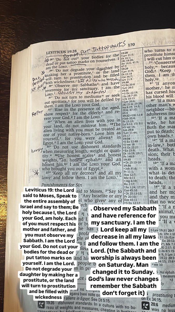 DruPeebles's tweet photo. #JesusChrist #Sabbath #BeHoly https://t.co/lxy2CLSwQR