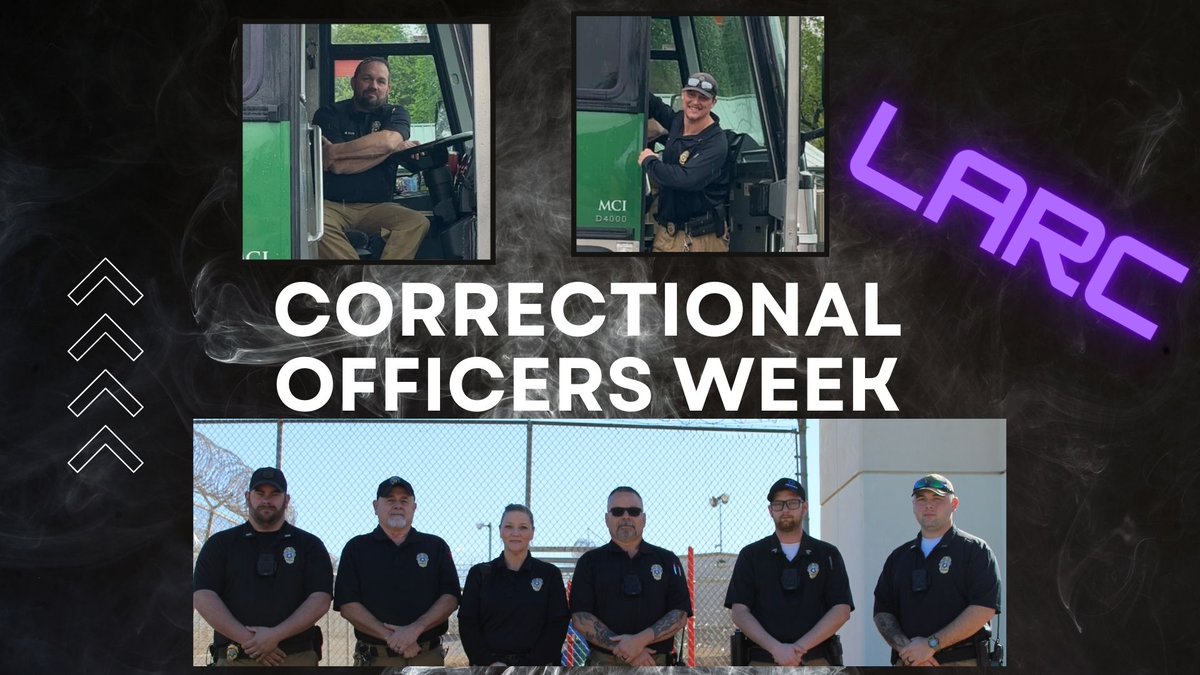OklaDOC's tweet photo. ๐ Celebrating National Correctional Officers Week ๐ฉถ
#ProtectingPublicSafety #NationalCOWeek #OklahomaCorrections #WeChangeLives https://t.co/IEngc3E348