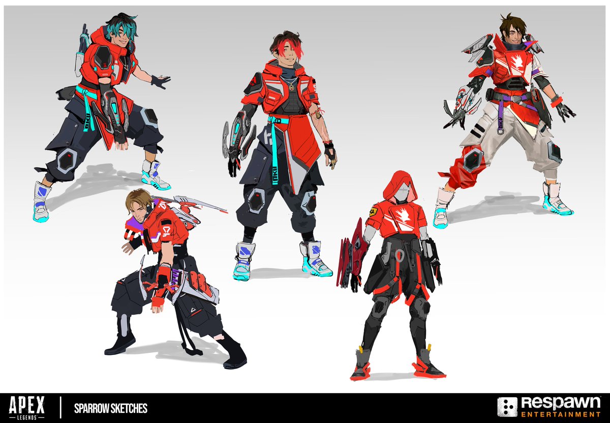 APEX新シーズン25】 スパロー＆アルテミス(猫)のコンセプトアートが