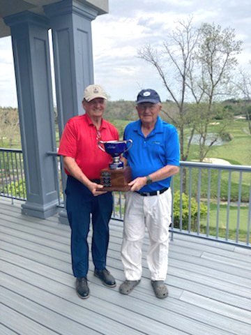 BlueRidgeShadow's tweet image. A big CONGRATS to Dave Dixon &amp;amp; Ken Roko for taking home the title of our very delayed 2024 Alternate Shot Championship! Dave sank a 20 foot birdie putt on Hole #18 to win the match! Way to go guys! #champions #golf #GolfTournament #alternateshot