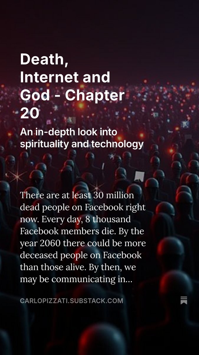Carlo Pizzati (@carlopizzati) on Twitter photo Death, Internet and God - Chapter 20, by <a href="/carlopizzati/">Carlo Pizzati</a> open.substack.com/pub/carlopizza… Death, Internet and God - Chapter 20, by <a href="/carlopizzati/">Carlo Pizzati</a> open.substack.com/pub/carlopizza…
