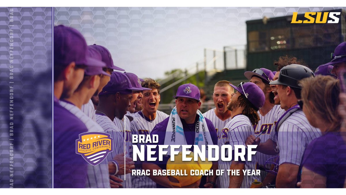LSUS Athletics (@lsusathletics) on Twitter photo LSUS Head Coach Brad Neffendorf Named RRAC Coach of the Year Amid Historic Baseball Season
Read here: lsusathletics.com/sports/bsb/202…
#GeauxPilots #AnchorUp #NotDoneYet
<a href="/KtalSports/">KTAL Sports</a> <a href="/KTBS_Sports/">KTBS Sports</a> <a href="/KSLASports/">KSLA News 12 Sports</a> LSUS Head Coach Brad Neffendorf Named RRAC Coach of the Year Amid Historic Baseball Season
Read here: lsusathletics.com/sports/bsb/202…
#GeauxPilots #AnchorUp #NotDoneYet
<a href="/KtalSports/">KTAL Sports</a> <a href="/KTBS_Sports/">KTBS Sports</a> <a href="/KSLASports/">KSLA News 12 Sports</a>