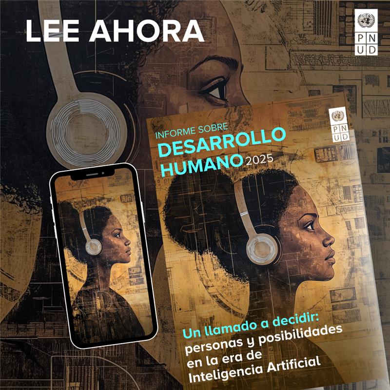 ¡LEE AHORA!  
Nuestro nuevo Informe sobre Desarrollo Humano ya está disponible.  

#HDR2025 explora cómo la IA afecta a las personas en diferentes etapas de sus vidas y cómo influye en procesos sociales, económicos y políticos más amplios. 
undp.org/es/mexico/comu…
