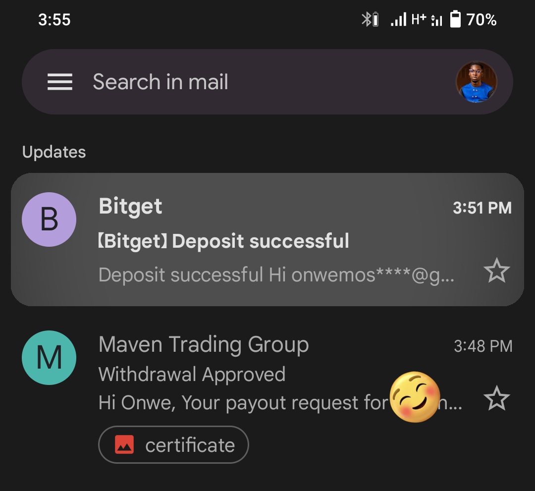 thetradingminis's tweet photo. Second Payout received from @Maventrading ..... Though this one took much time than the first! 

Trading is the real deal 🤝

#ProfitOriented #JesusMyMessage https://t.co/HC6jfZJyHB
