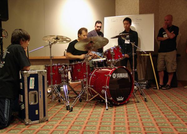 GET CLOSER - that's what Drum Fantasy Camp is all about! Join August 2-6 in LA! Featuring <a href="/davewecklmusic/">Dave Weckl</a>. <a href="/petererskine/">Peter Erskine</a>, Dennis Chambers &amp; Gavin Harrison! ALL AGES-LEVELS: drumfantasycamp.com