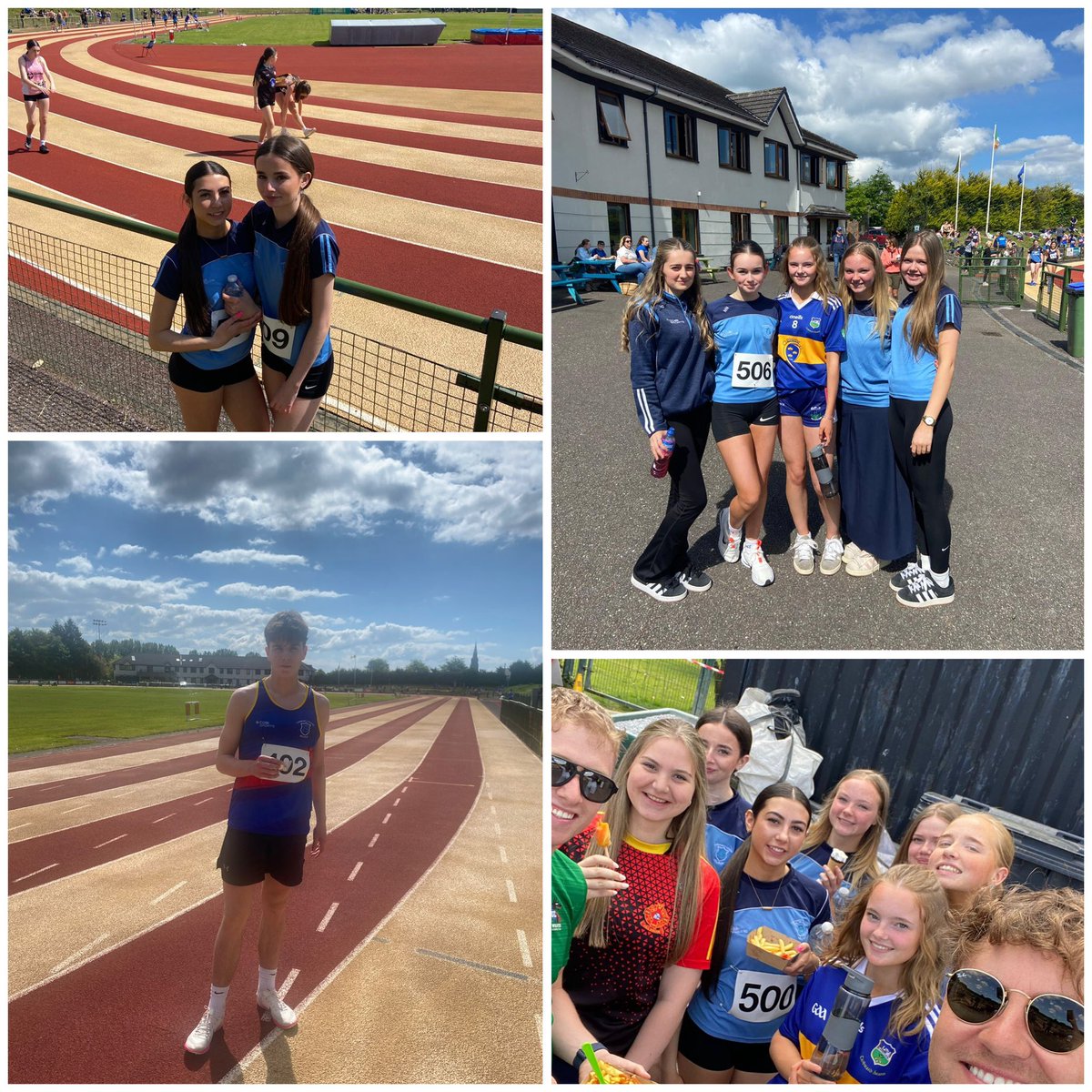 A brilliant day 1 of 2 out in Castleisland for the North Munster Athletics Championships.