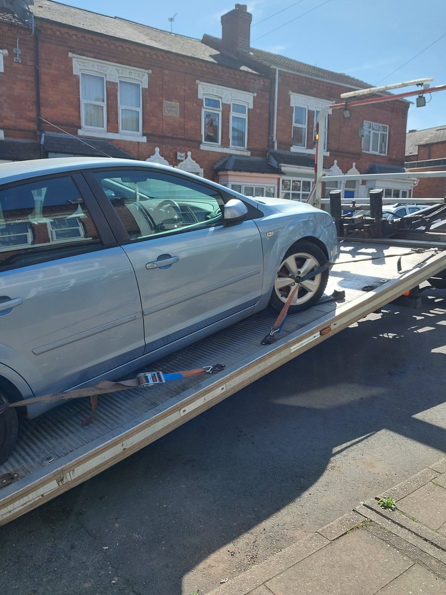 Another untaxed vehicle recovered this time from Hobson Road, Selly Park.