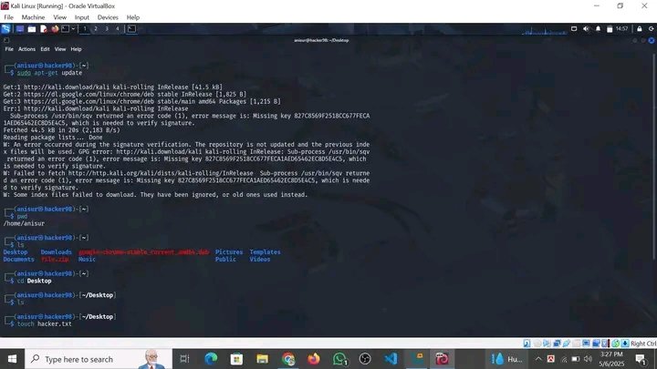 whoami_anisur's tweet image. Task for #Class05 

Name - Anisur Rahman 
Task 05 is complete.

#Mission2025 #Bytecapsule #Task05 #EthicalHacking