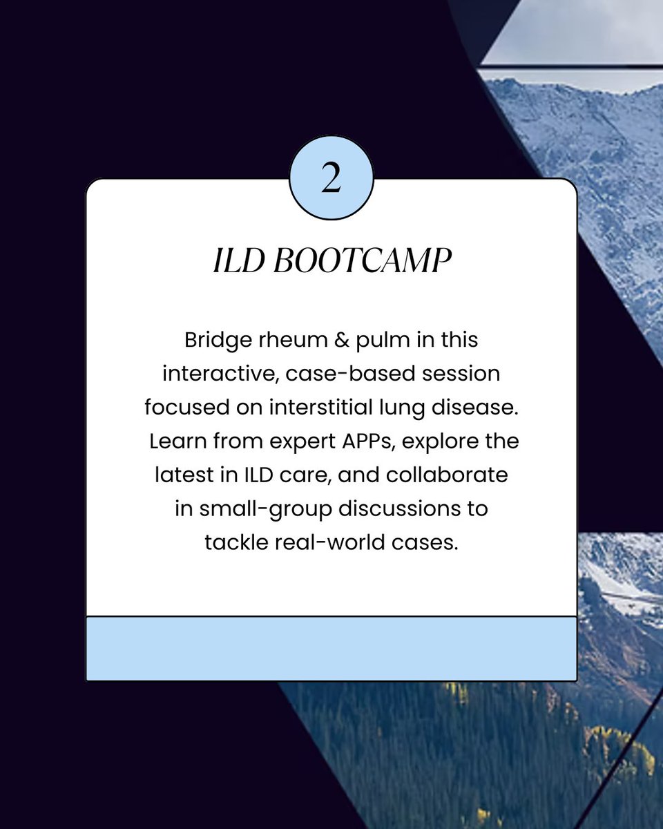 RhAPP 2025 is coming in hot with all-new bootcamp sessions!
Don’t miss your chance to dive into ILD and Obesity + IMIDs with expert-led, case-based learning tailored for APPs.

💥 Level up your clinical skills—register today on rhapp.org!
