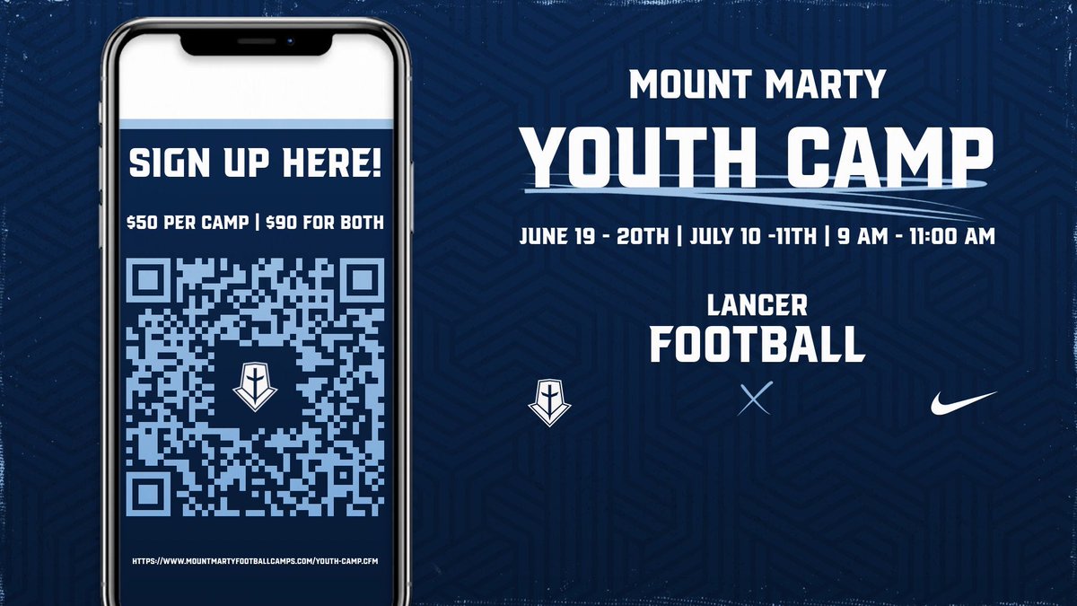 Mark your calendars 🗓️ 

Youth camp is now open for registration Open to all going into 1st - 8th grade 

#GoldenStandard