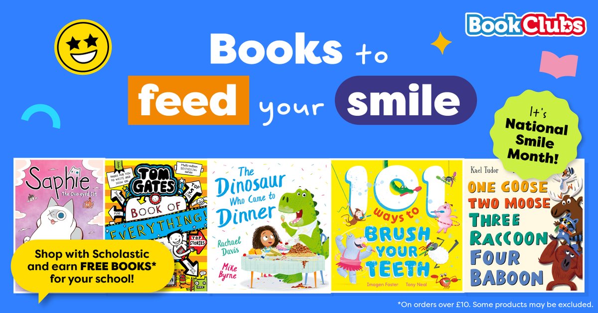 Say cheese and turn the page!📚😁 Celebrate #NationalSmileMonth with books that bring laughter, happiness, and lots of smiling to young readers. 🌟📖