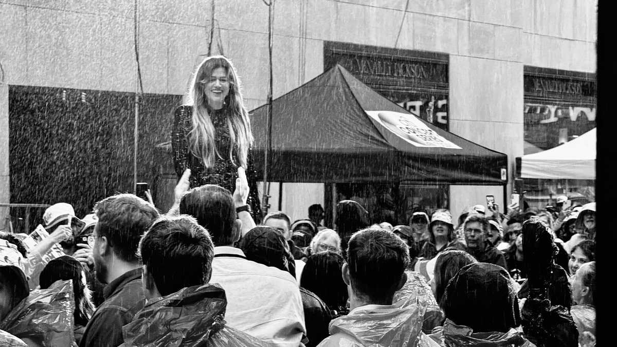 Thanks for singing in the rain with me on the <a href="/TODAYshow/">TODAY</a>! #WhereHaveYouBeen