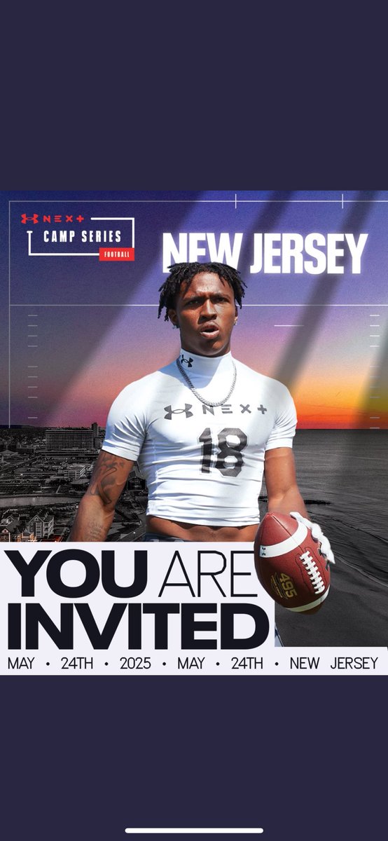 Thank you <a href="/DemetricDWarren/">Demetric D. Warren</a> for inviting me to the under armor camp series !!! Can’t wait to be there very thrilled and honored !! @craighaubert @theucreport @tomluginbill <a href="/Cedric_stevens5/">Cedric Stevens</a> <a href="/PrideRaquan/">Raquan Pride-Green</a> <a href="/247Sports/">247Sports</a> <a href="/On3sports/">On3</a> <a href="/PrepRedzoneNY/">Prep Redzone New York</a>
