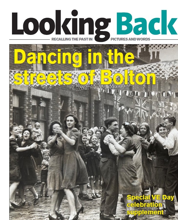 Don't forget to pick up your copy of The Bolton News tomorrow, which includes a special eight-page supplement featuring photos from the archive of how Bolton celebrated VE Day 80s years ago