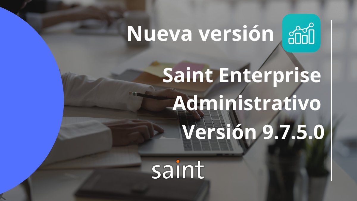 saintnet's tweet photo. ¡Nueva Versión Homologada 9.7.5.0 Disponible!

¡La versión 9.7.5.0 del Saint Enterprise Administrativo ya está aquí! Descárgala ahora desde nuestra web y aprovecha las mejoras para todos los países donde estamos presente y las nuevas funcionalidades que cumplen con la normativa venezolana para software homologado.

https://t.co/EOHTnGcJJC